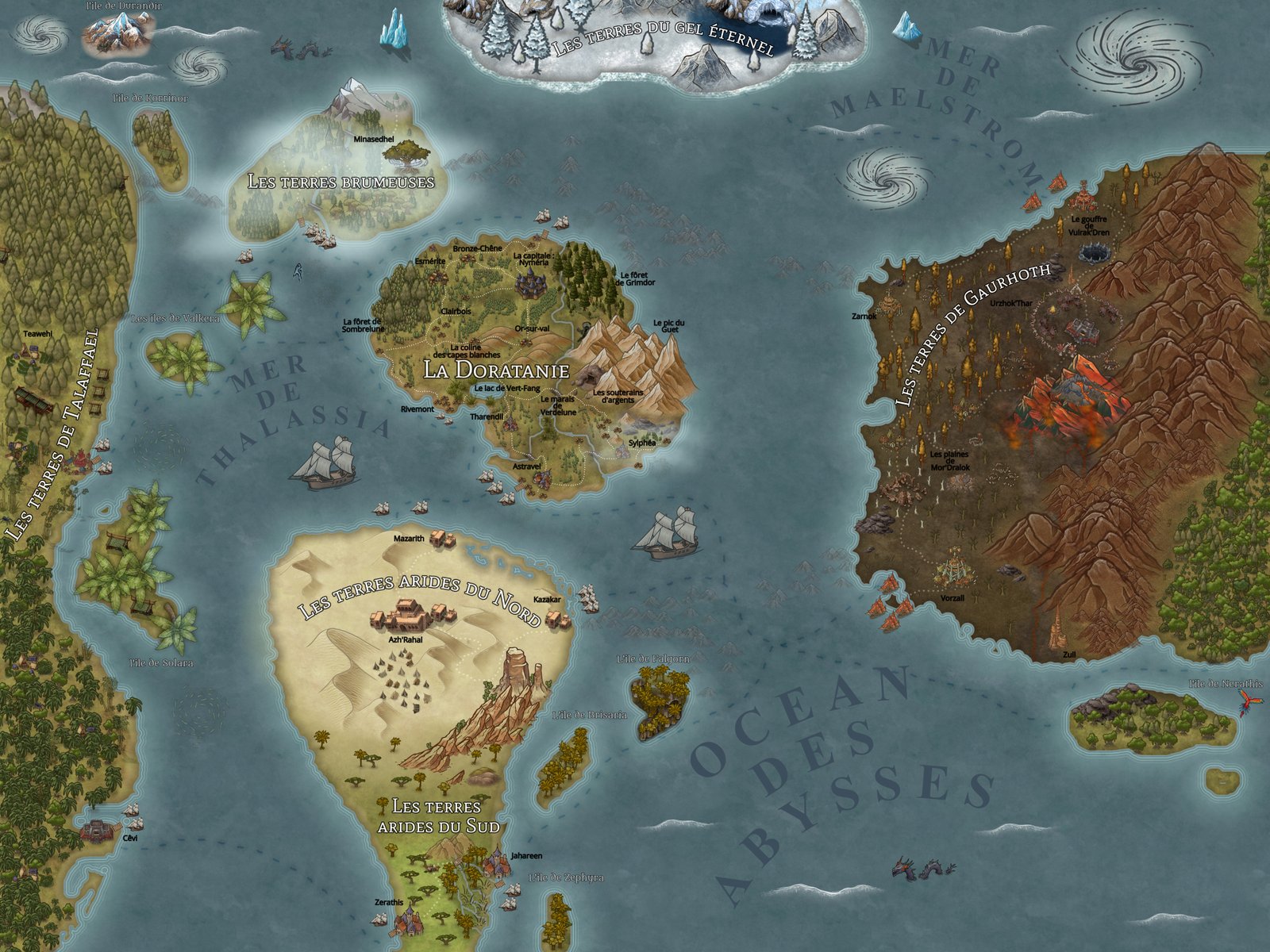 Carte du Monde